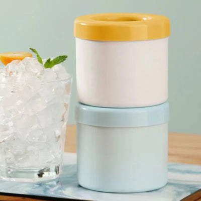 Silicone Ice Cube Mold Round Ice Bucket  DIY