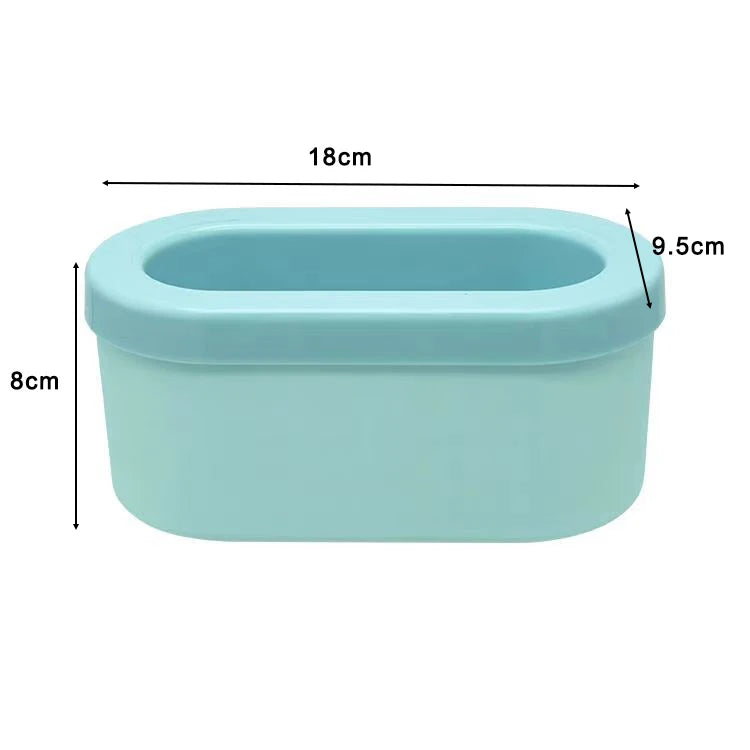 Silicone Ice Cube Mold Round Ice Bucket  DIY
