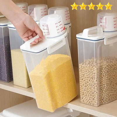 Rice And Grains Food Storage Canister Cup,
