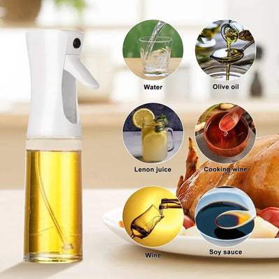 Oil Spray Bottle For Cooking Kitchen Olive BBQ