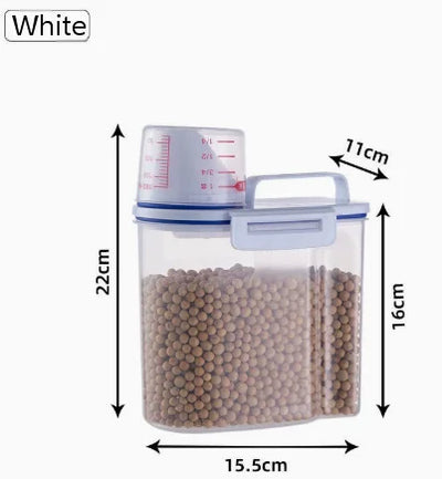 Rice And Grains Food Storage Canister Cup,