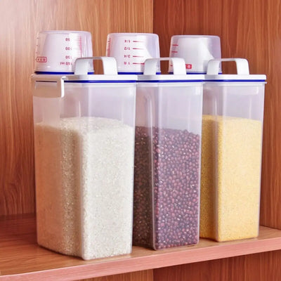Rice And Grains Food Storage Canister Cup,