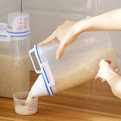 Rice And Grains Food Storage Canister Cup,