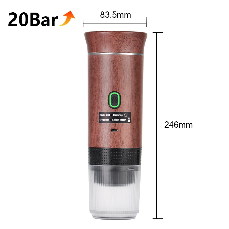 Wireless Electric Portable Espresso Coffee