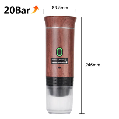 Wireless Electric Portable Espresso Coffee