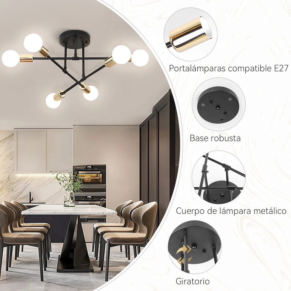 High-end Ceiling Chandelier LED Lights Home