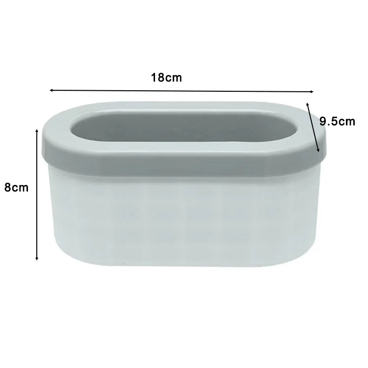 Silicone Ice Cube Mold Round Ice Bucket  DIY
